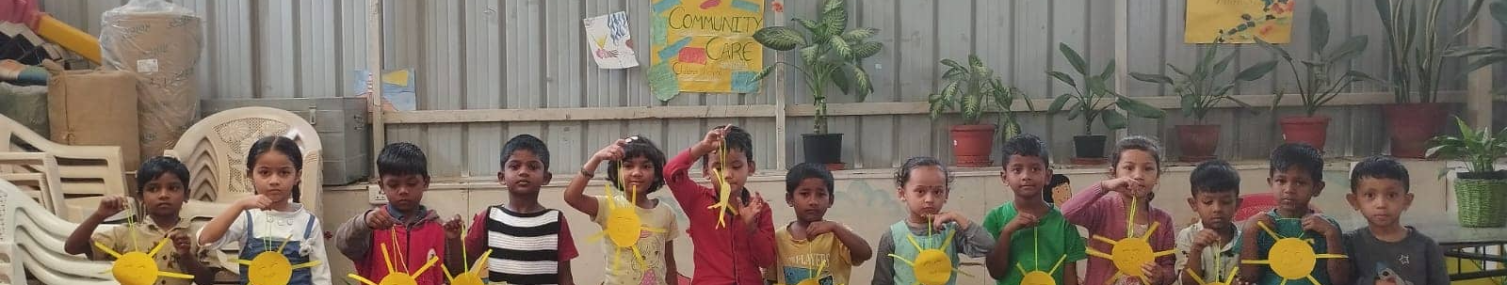 Children and families smiling, symbol of hope